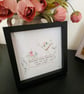 Grandma Sea Glass Picture - Grandma Gift - Handmade Sea Glass Art  - Image 2