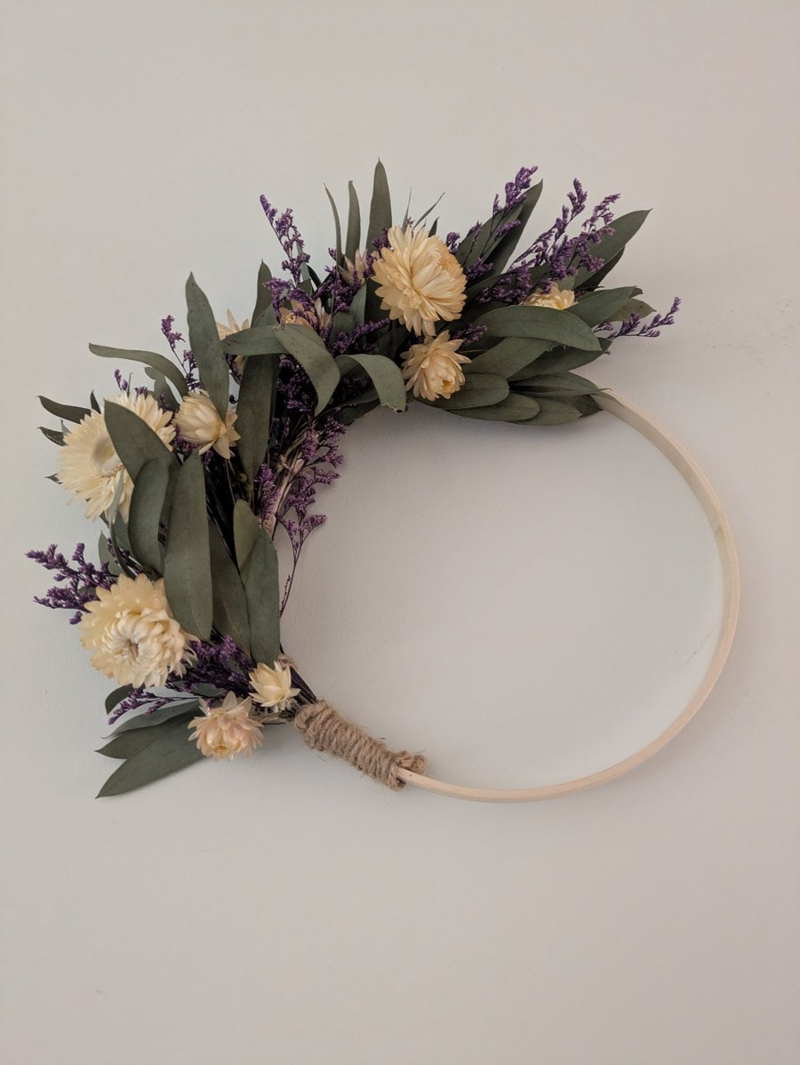 Little Ida's Fairytale Floral Hoop Wreath