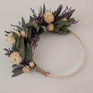 Little Ida's Fairytale Floral Hoop Wreath