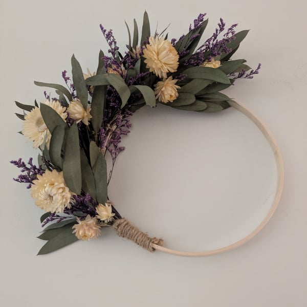 Little Ida's Fairytale Floral Hoop Wreath