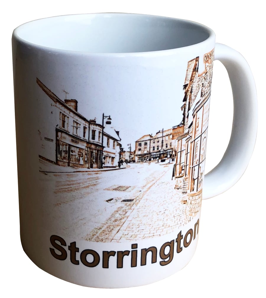 Storrington Town, Sussex - 11oz Ceramic Mug 