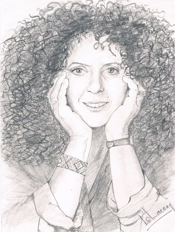 pencil portraits from your photos , people, pets, houses 