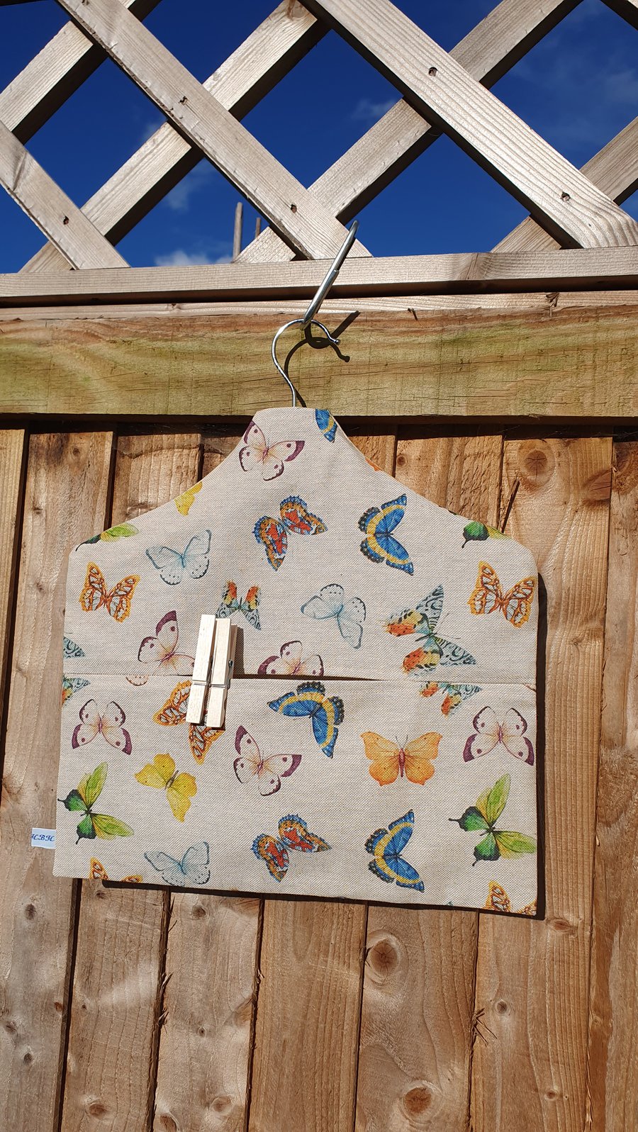 Butterflies Peg Bag