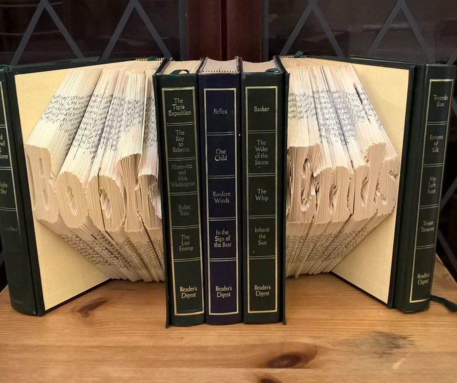 Book Ends MMF Book Folding Patterns - 2 X EMAILED PDF PATTERNS