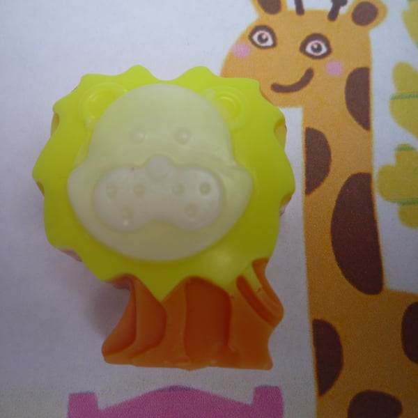 jungle lion novelty soaps x 3