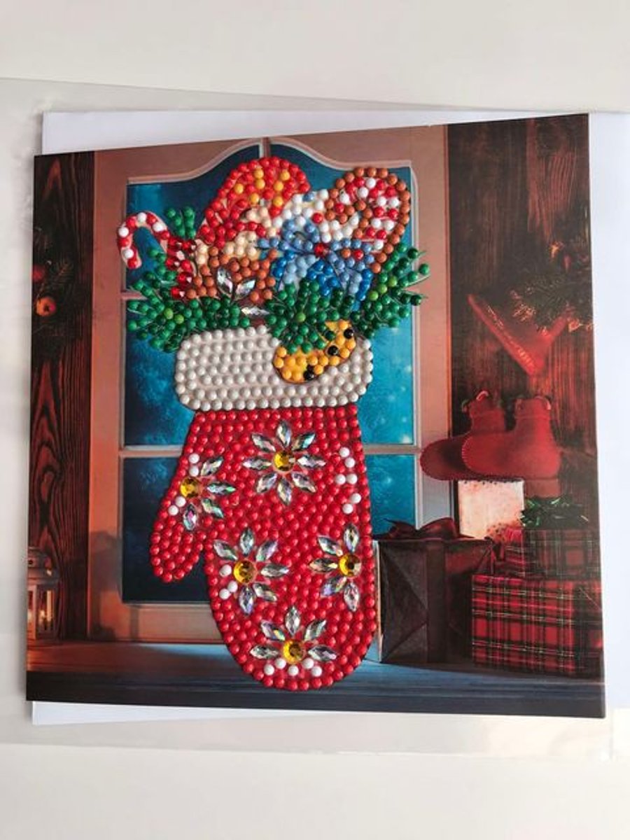  Diamond Art Christmas Card - Funny Decorations