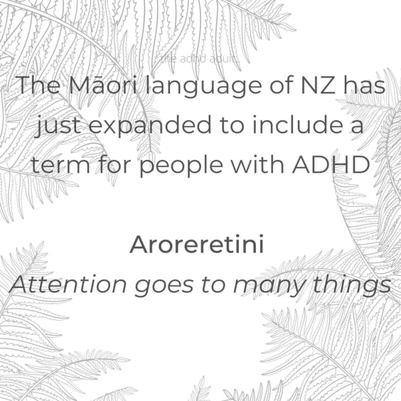 Definition of ADHD and Neurodiversity Magnet from the Maoris of New Zealand
