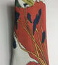 Glasses case, sunglasses case, abstract floral fabric - Image 2