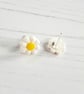 Strawberry and daisy two pack stud earrings - Image 4
