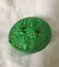 Dorset Button Medley Brooch, Emerald Green - Image 2