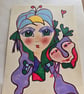 ARTKRAZIE Original Drawings 8.5" x 11.5"