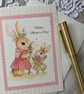 Mother's Day Bunny - Blank Card