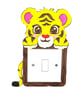 UK light Switch surround - Baby Tiger Jungle animal