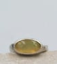 Opal Silver Ring, Handmade Rustic Design - Image 8