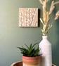  Original Floral Art - Pussy Willow Mosaic In Yellow - Image 6