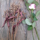 Willow star wand (ribbon) long