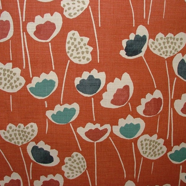 Scandi Flower 250 x 135cm Tablecloth  Cotton