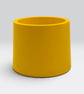 Small Yellow Round Plant Pot 7.5 cm Indoor Succulent Planter Gift - Image 6