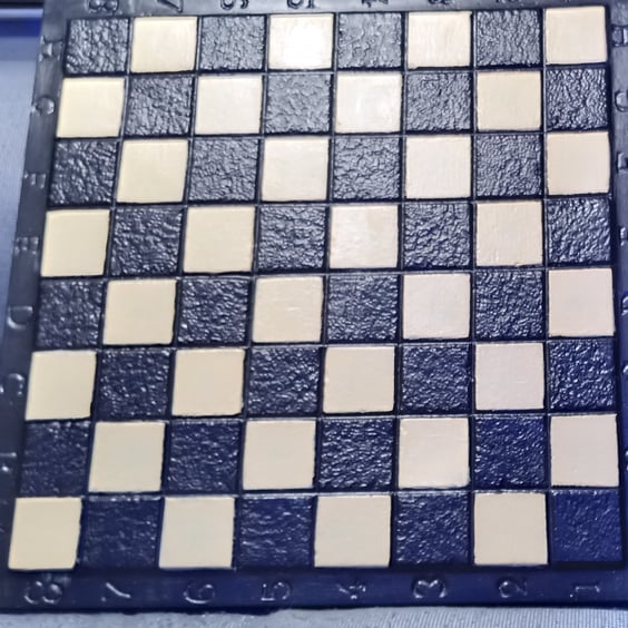 Large Rustic Stonecast Chessboard, made to order in wide colour choice