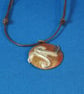  Opposites Copper and Silver Circular Pendant - Image 4
