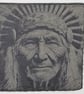 Native American Slate Coasters Set of 4, Engraved Tribal Portrait Coasters, 10cm - Image 2