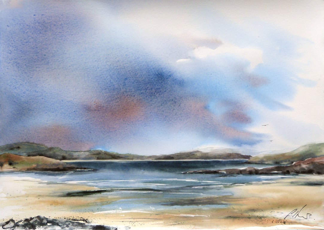 Return, Original Watercolour Painting. 