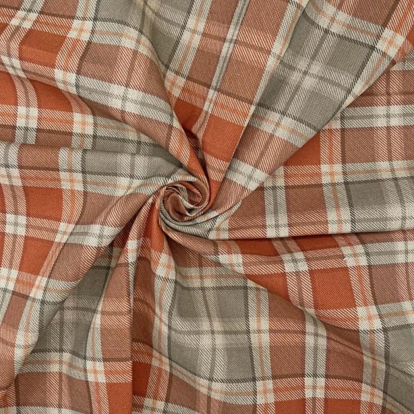 Highland Tartan Dog Bed Cover   Orange   90 x 70cm
