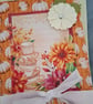 Autumn pumpkin Card - Greeting Card - Teacup Card - Treasured Keepsake - Image 2