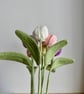 Crochet Tulips Bouquet Summer Seconds Colorful Flowers Bouquet Home Decor  - Image 4