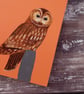 Tawny Owl Wire Bound Notebook - Image 2