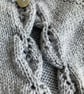 Hand Knitted ‘Aida’ Baby Girl’s Cardigan (3-6 months) - Image 3