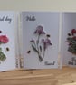 Garden Notes set One Flowers and Bees. - Image 1