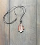 Oak Leaf Ceramic Pendant Necklace - Image 4