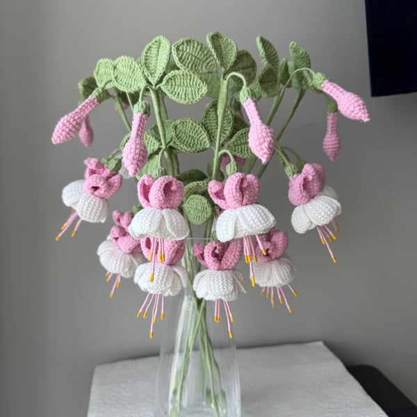 Crochet Fuchsia Birthday Gift Summer Seconds