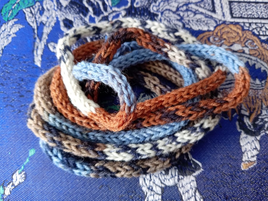 I-cord for crafting embellishment art