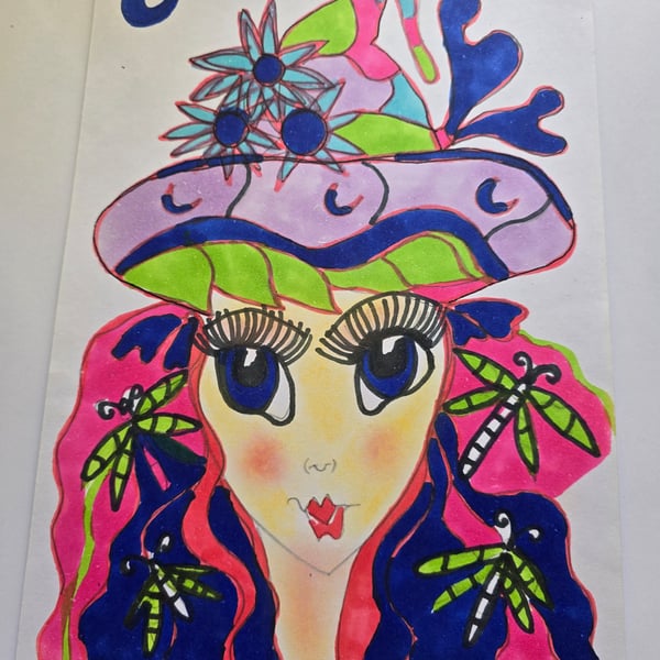 Fairy Witch Drawing 
