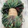 Hand spun art yarn Applelace