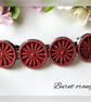 Dorset button barrette hair clip - Image 6