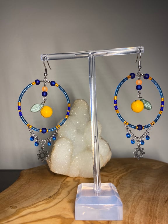 Clementine - Eternal Sunshine of the Spotless Mind inspired Earrings  