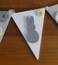 Hand Painted MDF New Baby Bunting - Image 8