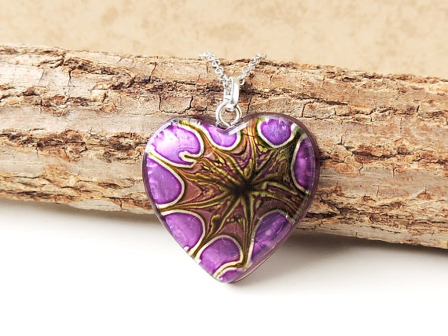 Purple Necklace - SALE (1644)