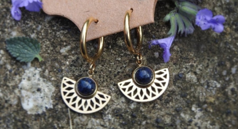 Lapis Lazuli earring 