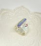 Boulder Opal Silver Ring Handmade  - Image 6