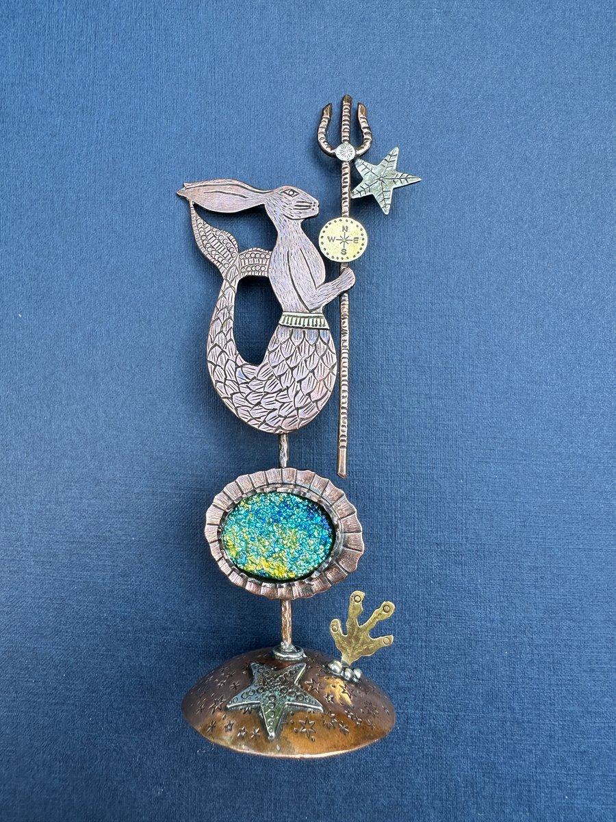 Merhare Mixed Metal Decorative Piece