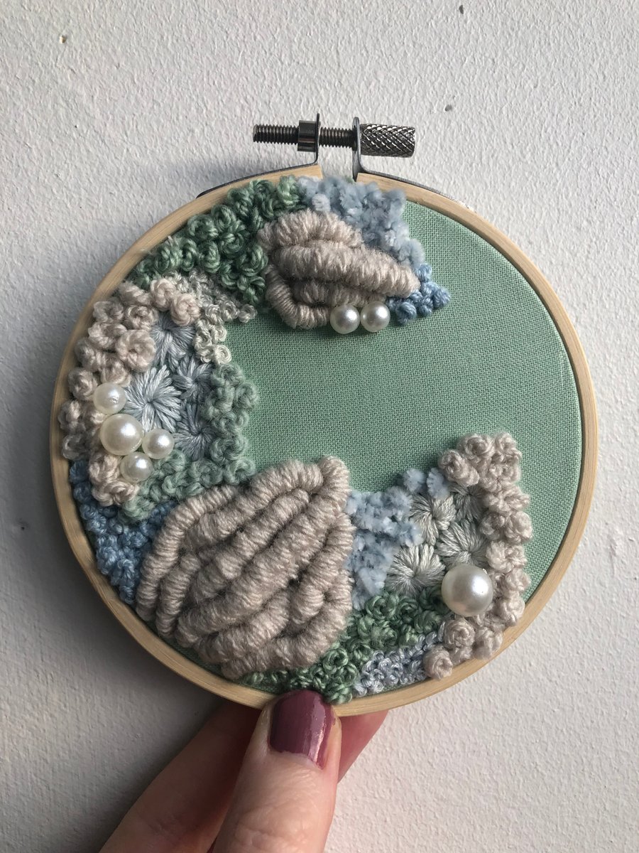 Seashore a 4 inch art piece