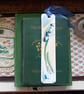 Hand painted bookmark  'bluebell' - Image 3
