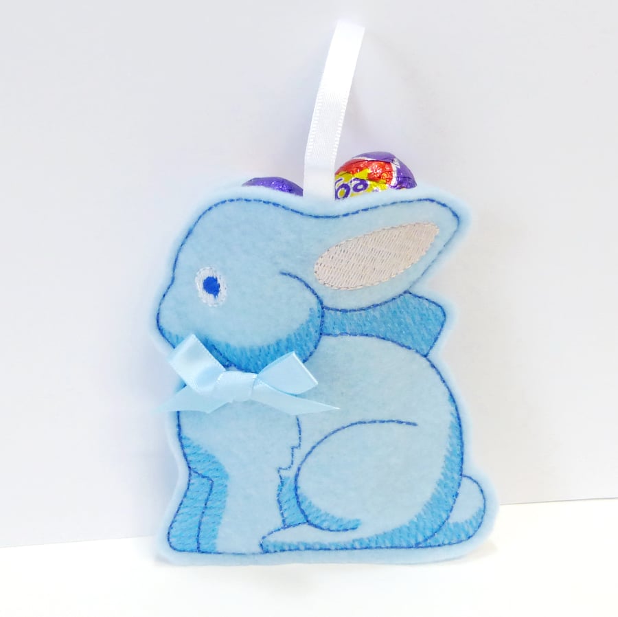 Bunny hanging treat or gift bag