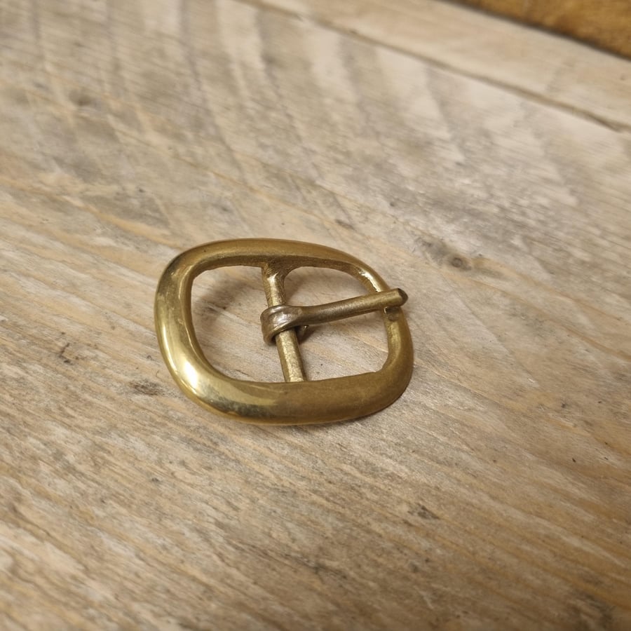 20mm Solid Brass Belt Buckle