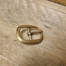 20mm Solid Brass Belt Buckle