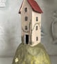 Paper mache fox assemblage art - Image 3